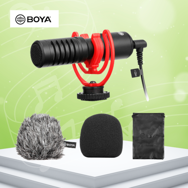 Boya MM1+ price in Bangladesh BOYA MM1 Pro price in Bangladesh BOYA Shotgun Microphone Boya BY-MM1 Video Microphone Shotgun Microphone price in BD BOYA vlogging Mic BOYA M1 Shotgun Mic BOYA Bluetooth Microphone