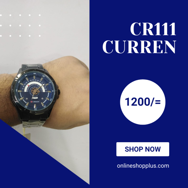 CR111 CURREN 8381 পুরুষদের জন্য ওয়াটারপ্রুফ ঘড়ি।