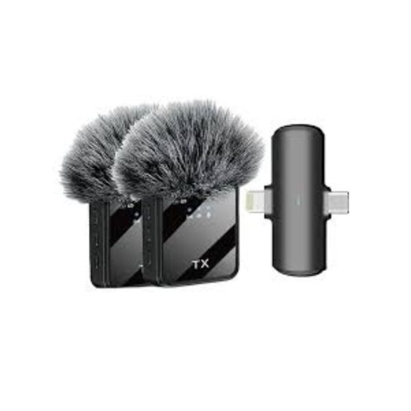 Microphone 2in1 Wireless Lavalier F15-2 USB Type C + iPhone - Image 4